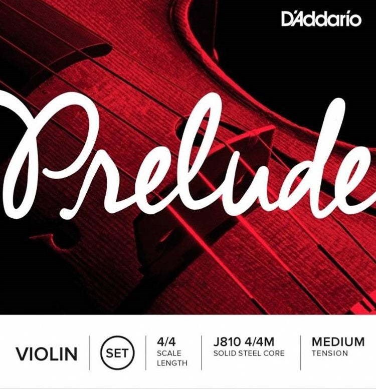 Set Cuerdas Violín 4/4 D’Addario Prelude J810