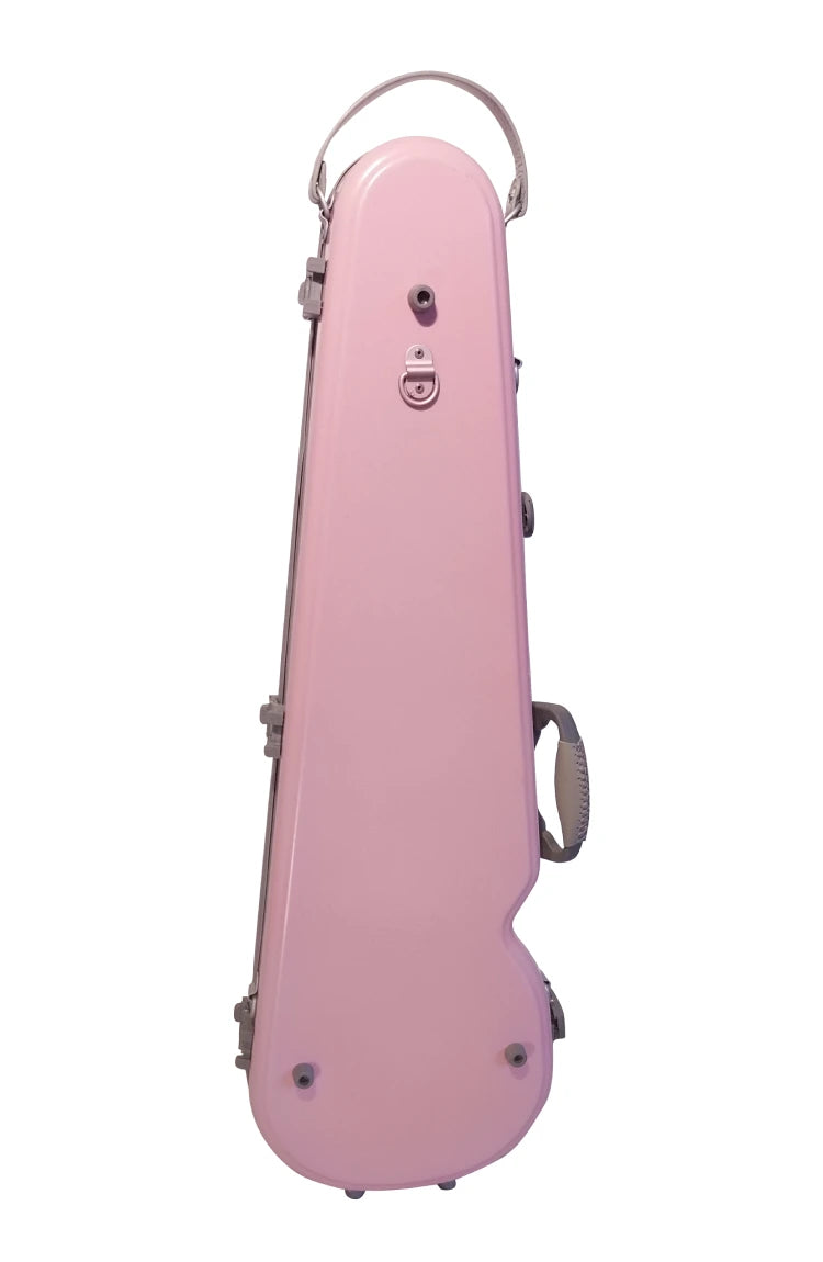 Estuche Violín 4/4 Fibra de Carbono  Rosado