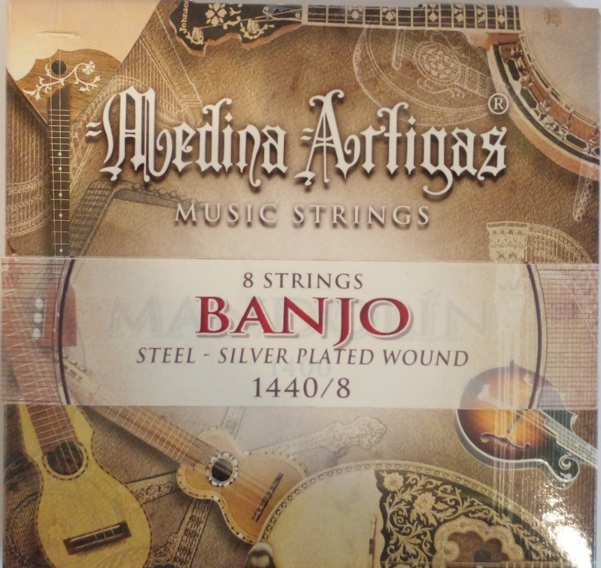 Set Cuerdas Banjo 1440/8 Medina Artigas