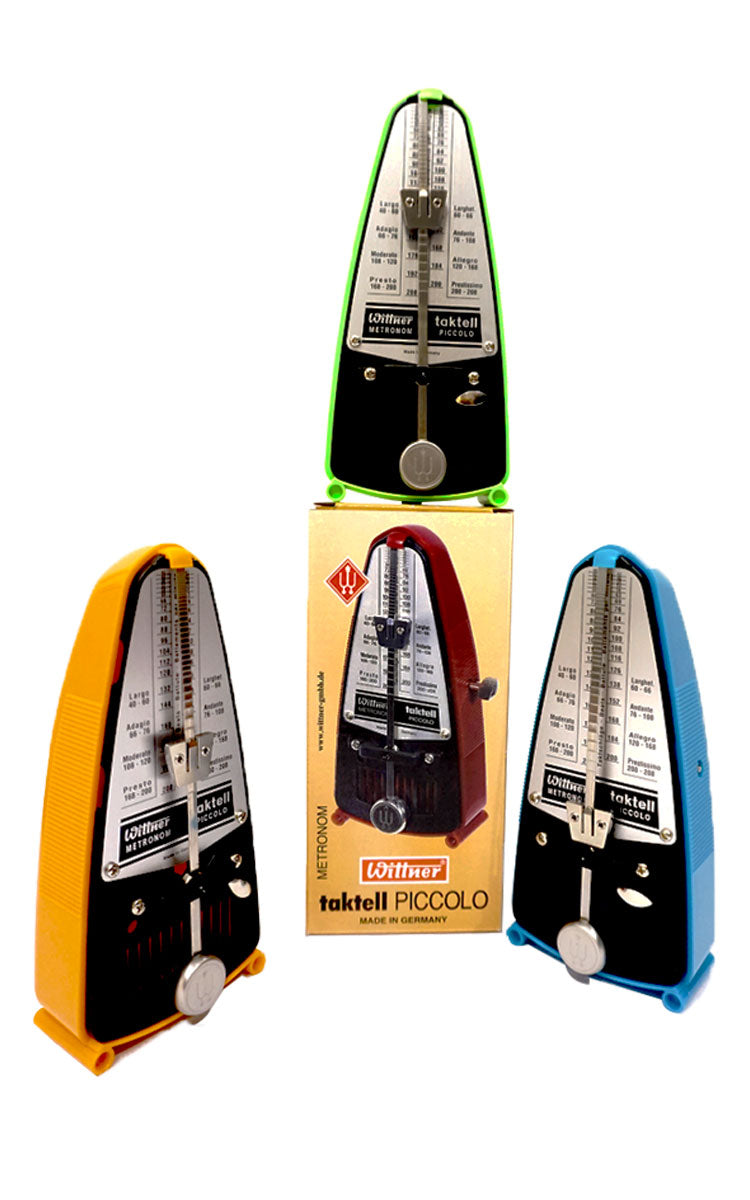 Wittner metronomo a piramide sistema Maelzel - mogano granulare Wittner metronomo a piramide sistema Maelzel - mogano granulare